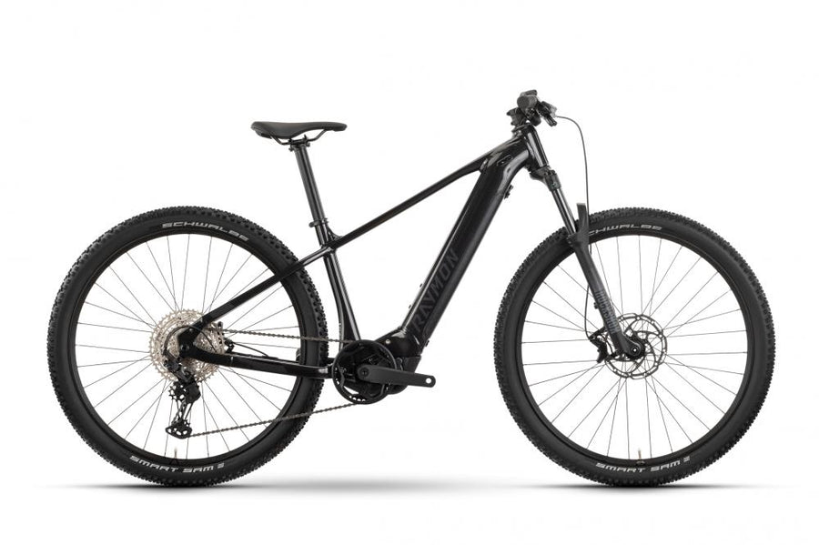 Raymon Hardray Ultra 720 29" XL E-Mountainbike Hardtail schwarz mit Shimano XT 12-Gang.