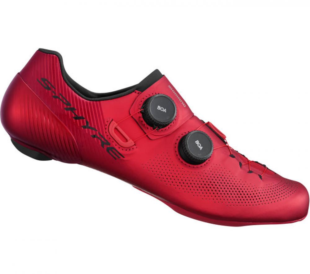 SHIMANO Fahrradschuhe RC903 - Road SPD-SL, Größe 45, Rot
