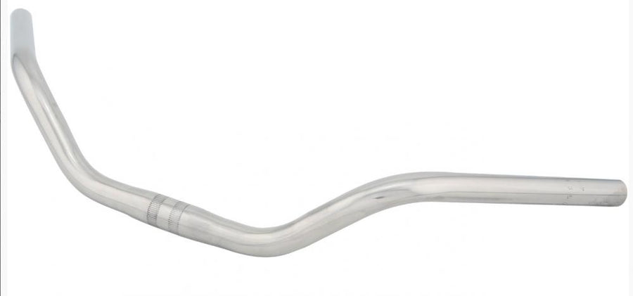 Ergotec Cruiser-Lenker Ø 25,4 mm 605 mm Höhe 70 mm 52° Edelstahl