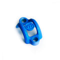 MAGURA Klemmschelle Aluminium, cyan-blau - leichte Schelle für saubere Lenkerklemmung
