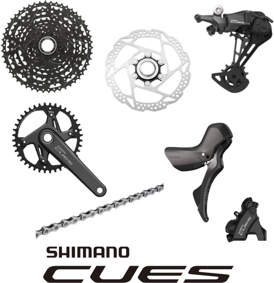 SHIMANO Gruppe CUES (FC-U6040-1) 10/11-fach, Größe 10 - moderne Dropbar-Schaltgruppe