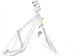 Steuerlager Lapierre Xelius DRS inkl. 11.02.068R1, nur für crosshill