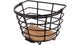AtranVelo Fahrradkorb Epic Curve AVS schwarz 30x31x40 cm