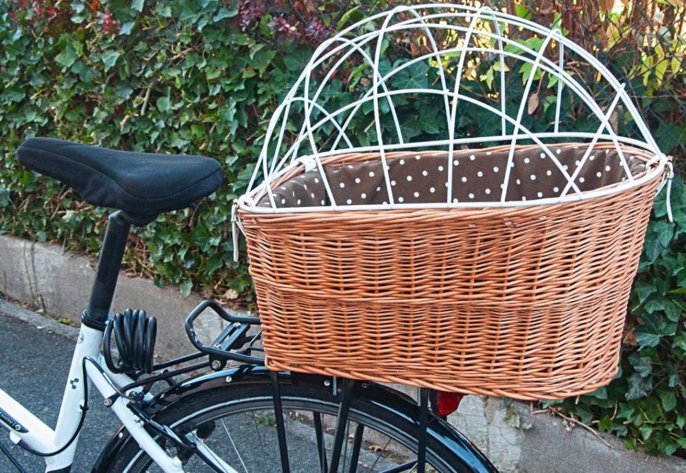 Aumüller Tierfahrradkorb Weide Racktime 56x35x44 cm