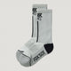 FOX Foxsox Logo Coolmax Radsocken Weiß L/XL - 7 Zoll Sockenhöhe
