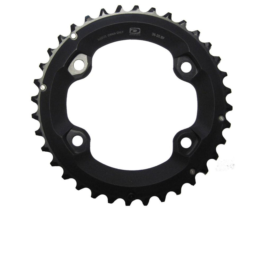 SHIMANO Kettenblatt DEORE FC-M6000-2 36 Zähne - präziser Antrieb für moderne MTB-Schaltungen