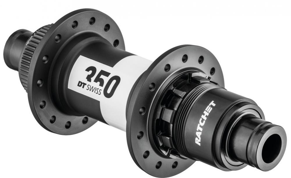 DT Swiss Nabe MTB HR 350 Classic 28 Loch Schwarz - zuverlässige Boost-Hinterradnabe