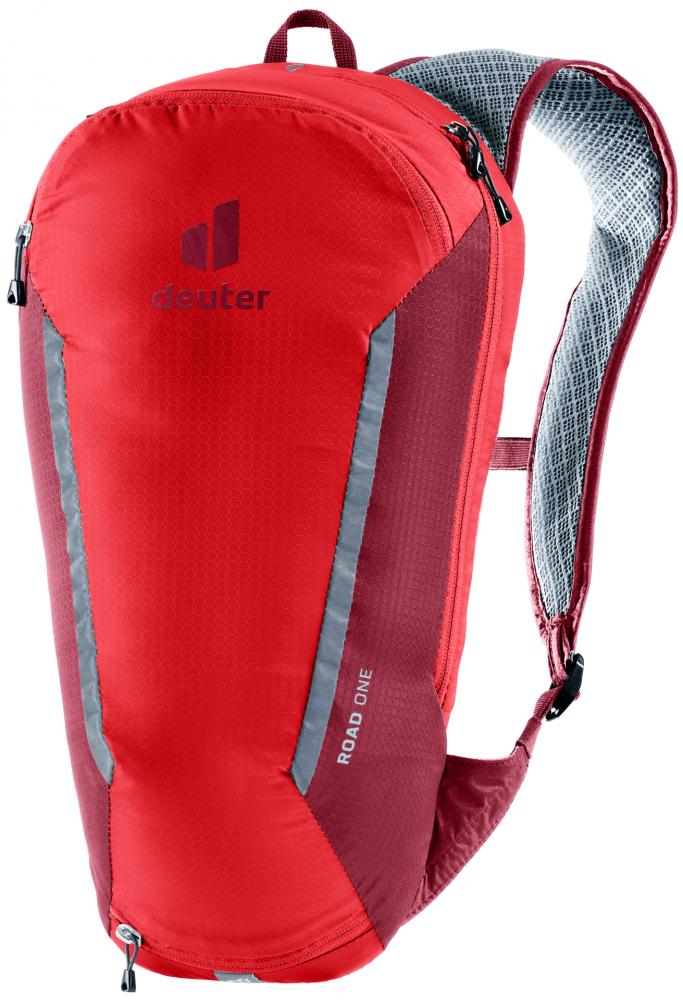 Deuter Road One Fahrradrucksack 5L Cherry-Masala - Leichter Rennrad-Rucksack