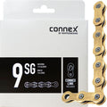 Connex Kette Wippermann 9SG 1/2"x11/128" 114 Glieder 6,6mm 9-fach gold