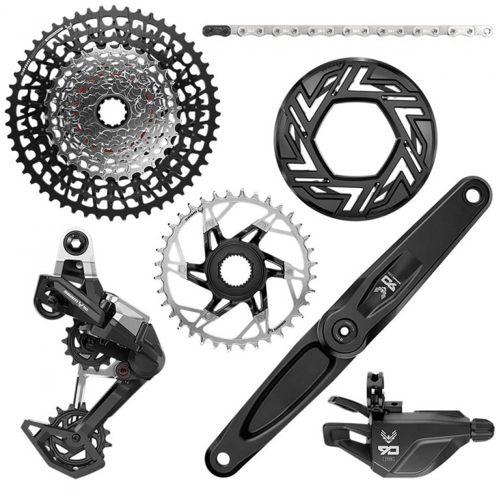 SRAM Kit Eagle 90 T-Type E-MTB 170mm Bosch - robuste Eagle Transmission für E-MTBs