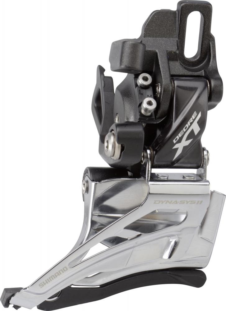 SHIMANO Deore XT FD-M8025 2-fach MTB Direktmontage Umwerfer für präzise Frontschaltung.