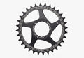 Race Face Cinch Direct Mount Kettenblatt 34 Z., schwarz matt, für effizienten Fahrrad-Antrieb.