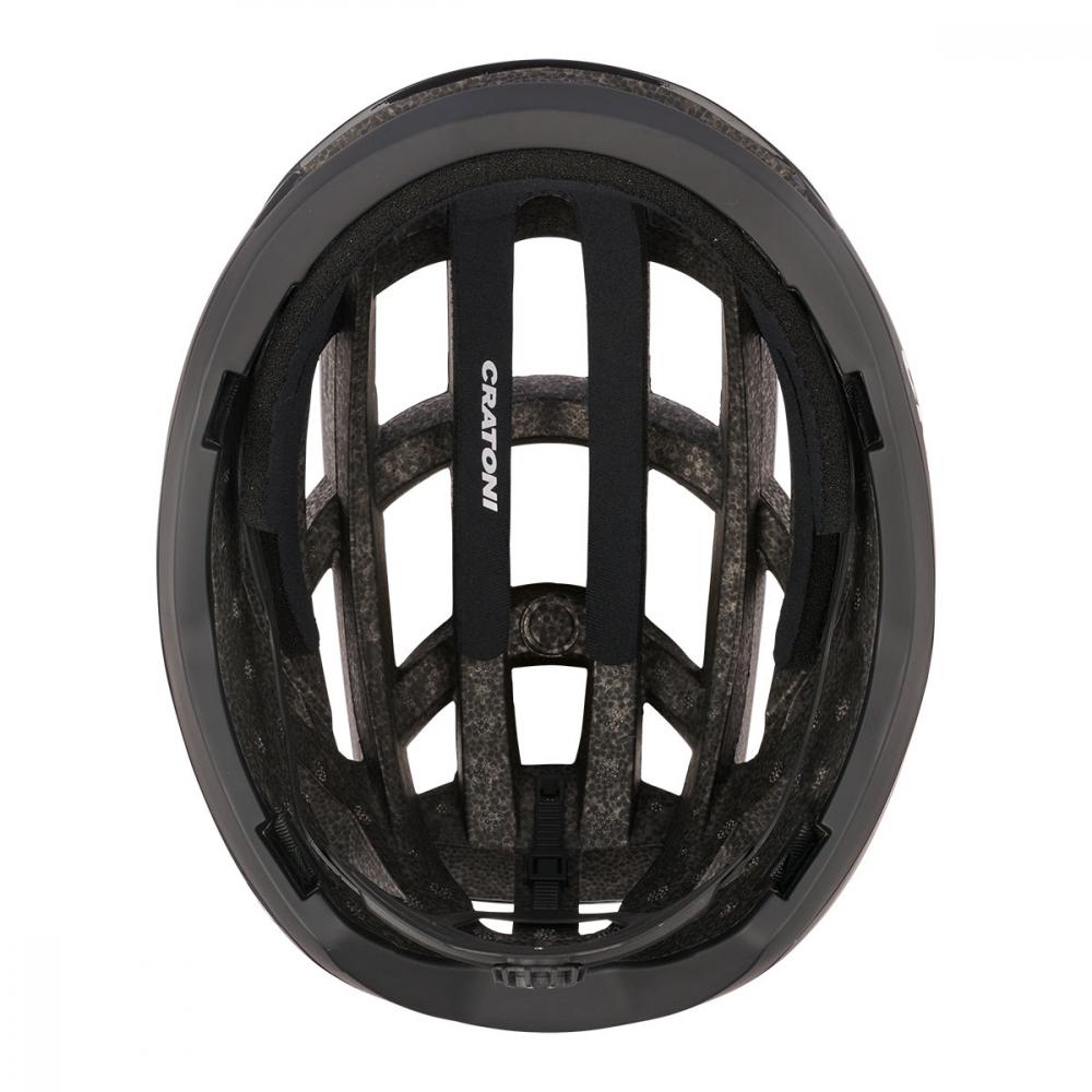Cratoni Fahrradhelm C-Airlite schwarz glänzend-matt,Gr.S/M (52-56 cm)