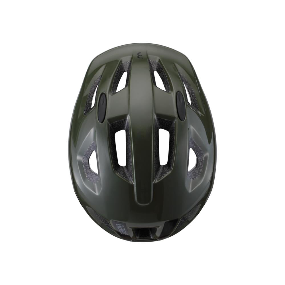 BBB Cycling Kinderhelm Hero M (52-56 cm) grün Avocado - sicherer Alltagshelm für Kids