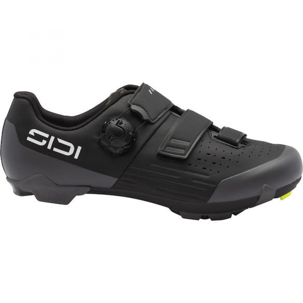 Sidi MTB SILVIS XC black 44,5 Schwarz - leistungsstarker MTB-Schuh für Cross-Country