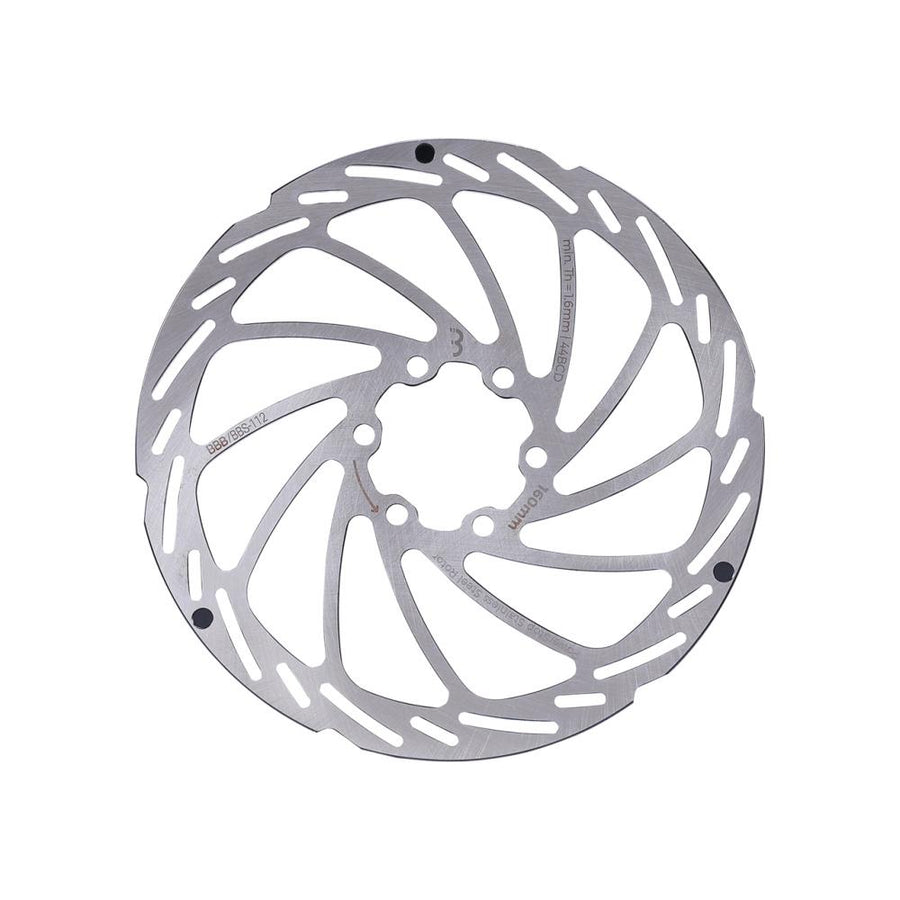 BBB Cycling Bremsscheibe PowerStop 160mm silber - starke & kontrollierte Bremsleistung