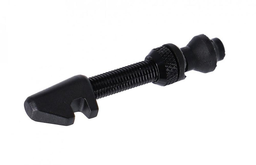 DT Swiss Tubeless-Ventil Alu schwarz 18-25 mm Schwarz - zuverlässige Abdichtung