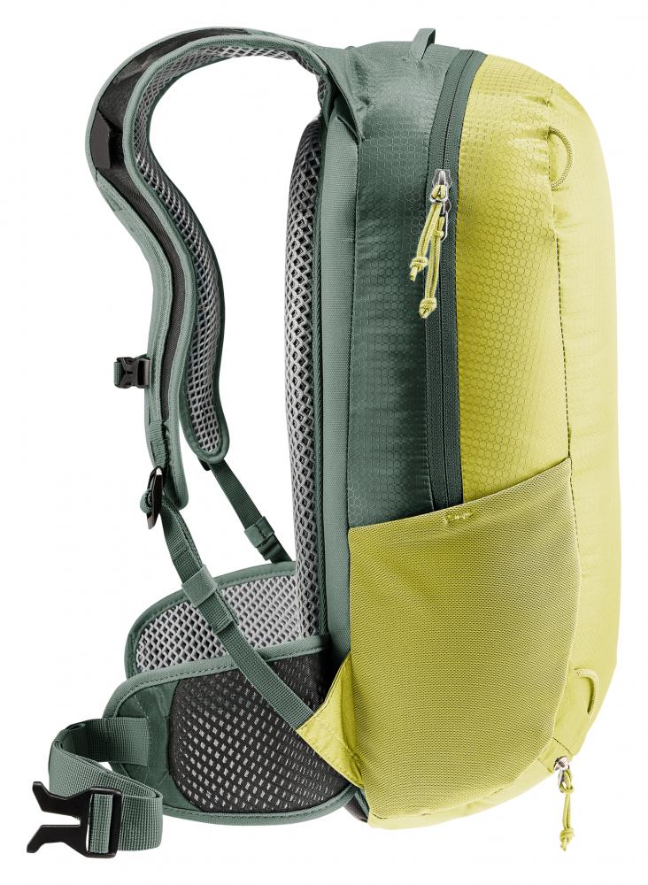 Deuter Race 12 Fahrradrucksack Sprout-Ivy 12L - Leichter & stabiler Begleiter für Radfahrer