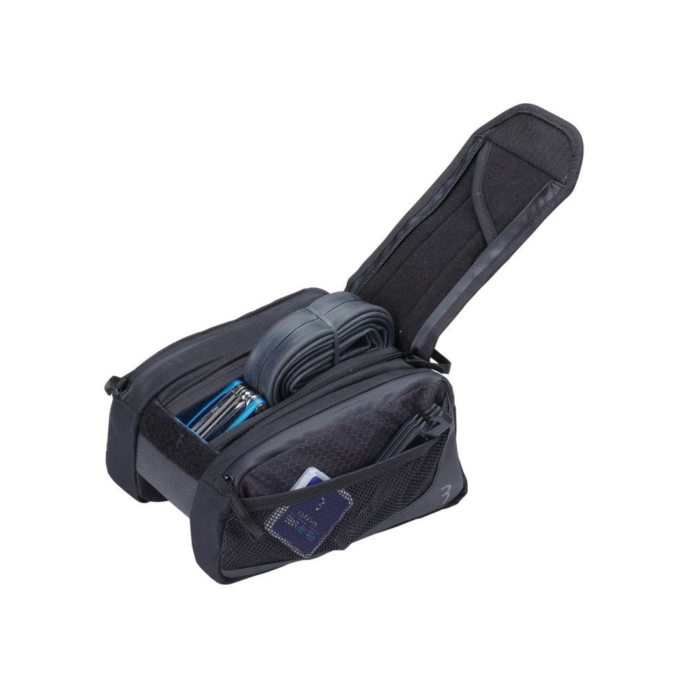 BBB Cycling Rahmentasche TopTank X 20x6x11 cm schwarz - 1,5L Stauraum am Oberrohr