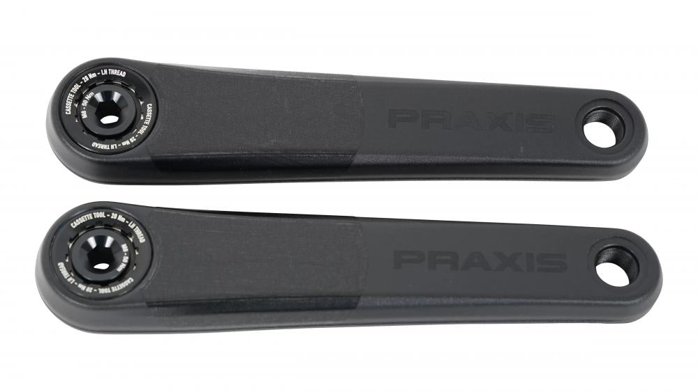 Praxis Turbo SL 1.1 Mountain Kurbel 170mm Aluminium - Linker & Rechter Kurbelarm