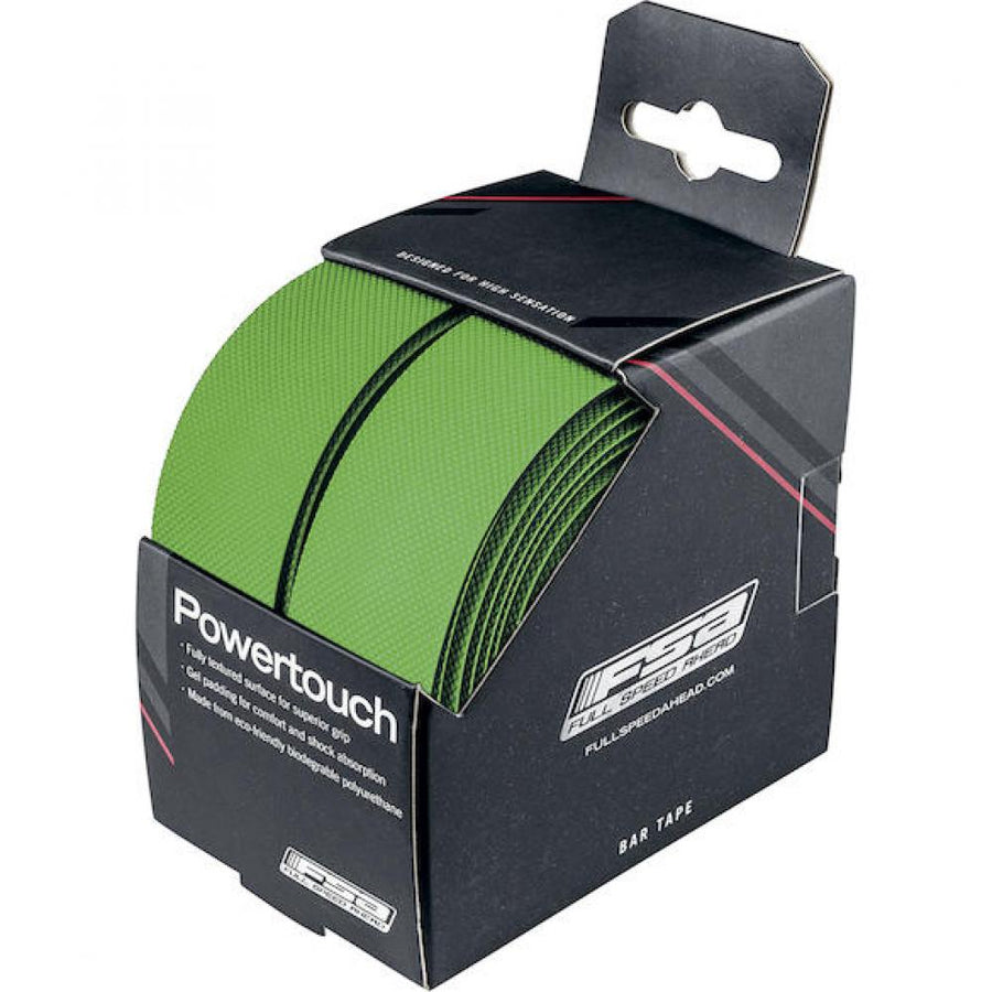 FSA Lenkerband Powertouch Standard Neongrün - maximaler Komfort und Grip