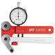 DT Swiss Tensiometer Analog Einheitsgröße Rot/silber - präzise Speichenspannungsmessung
