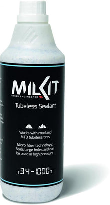 milKit Dichtmilch Tubeless Sealant 1000 ml - Ammoniakfrei für MTB & Road