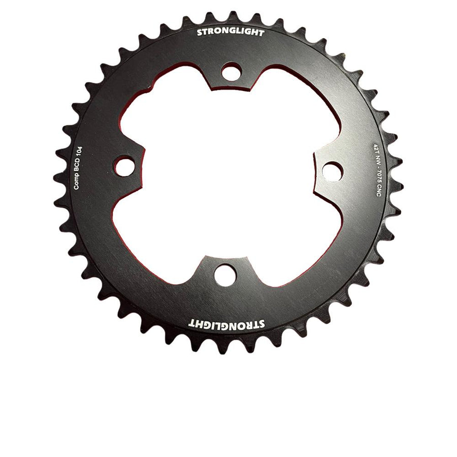 Stronglight Kettenblatt E-Bike Bosch Gen4 38 Zähne, 4-Arm Lochkreis 104