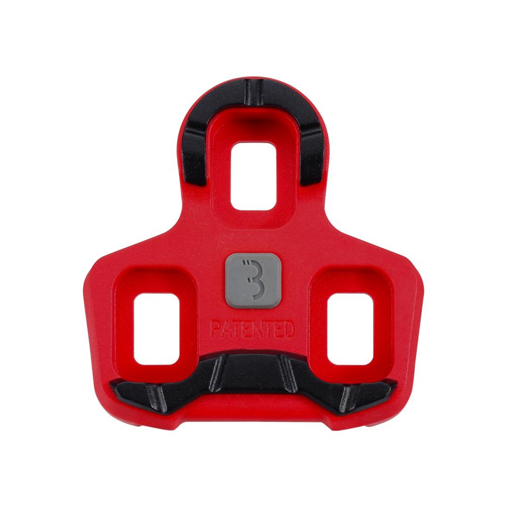 BBB Cycling BBB Schuhplatten MultiClip 7 degree Einheitsgröße rot - optimaler Halt und effizienter Tritt