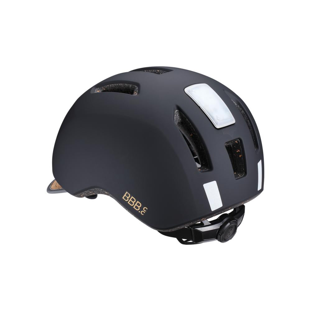 BBB Cycling BBB Grid ECO Helm M matt schwarz - sicherer & nachhaltiger City-Fahrradhelm