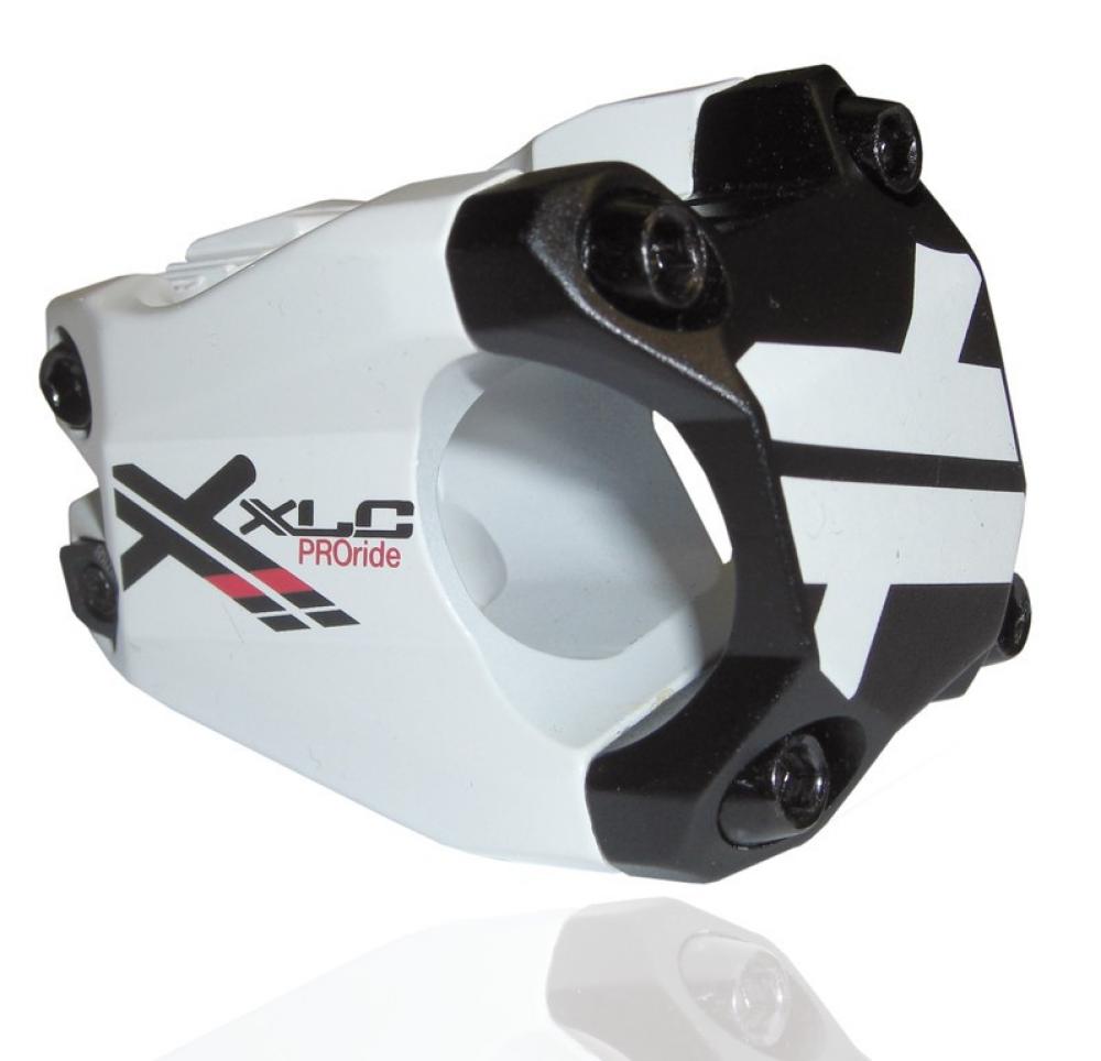 XLC Pro Ride Ahead-Vorbau ST-F02 weiß/schwarz 15° 1 1/8" Ø 31,8mm 40mm