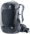 Deuter Trans Alpine 24 Fahrradrucksack 24 Liter Schwarz - ideal für Mehrtagestouren und MTB