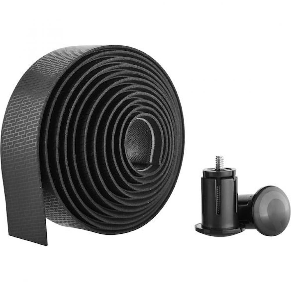 Procraft Lenkerband Bricks Advanced 2000 mm schwarz, komfortabler, griffiger Lenkerbelag mit Endstopfen.