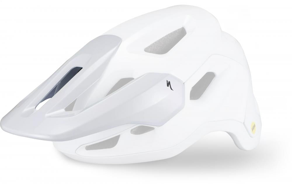 Specialized VISOR TACTIC 4 WHT L Helm L WHITE - sicherer MTB Fahrradhelm mit Top-Belüftung