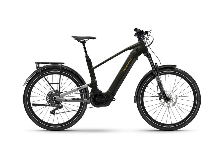 Haibike Adventr 6 SUV E-Bike Fully 27 - 5 Zoll 800 Wattstunden Bosch Performance Line PX Shimano Cues 11-Gang black-chrome - E-Mountain Bike