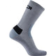 Sidi Socken VISIBILIS grey 35-39 Grau - technische Radsocken für trockenen Komfort