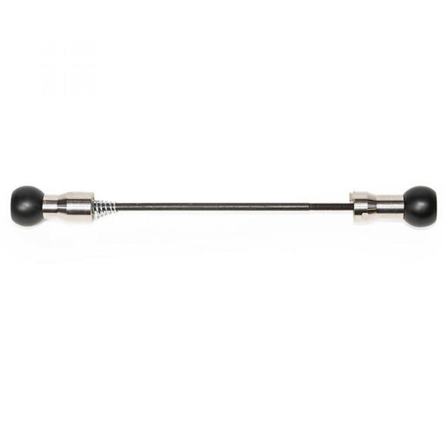 Burley Schnellspannachse COHO Ballz 170 mm Silber - sichere Befestigung für Coho XC