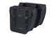 Basil Tour Fahrrad Doppeltasche 28L schwarz - wasserabweisend & formstabil mit Universal Bridge System - Dreifachtasche