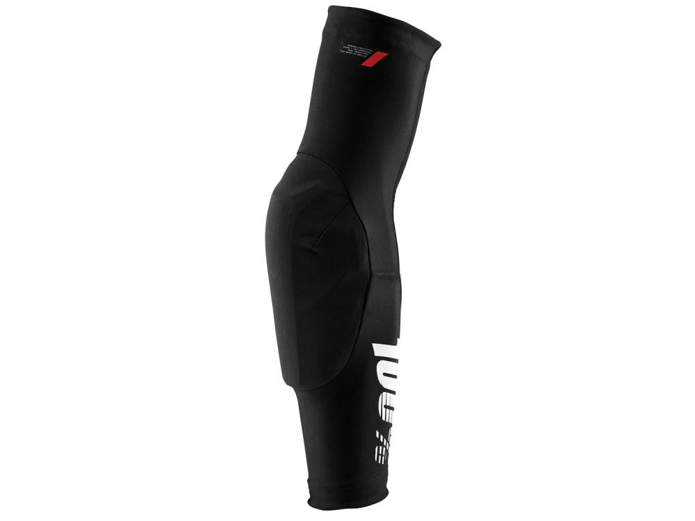 100% Teratec elbow guards M black - leichte Ellbogenprotektoren mit Level 1 Schutz