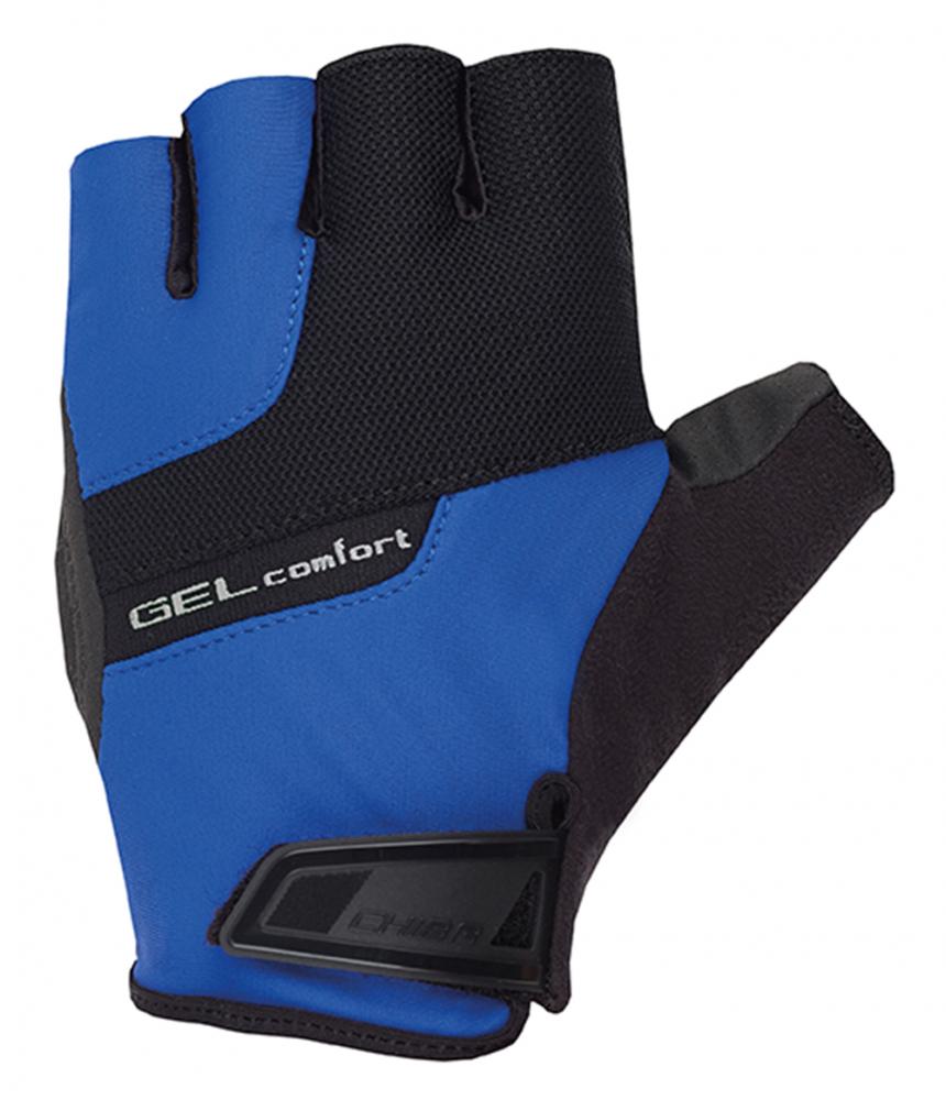 CHIBA Gel Comfort - Radhandschuhe royal XXL mit Poron-Gelpolsterung