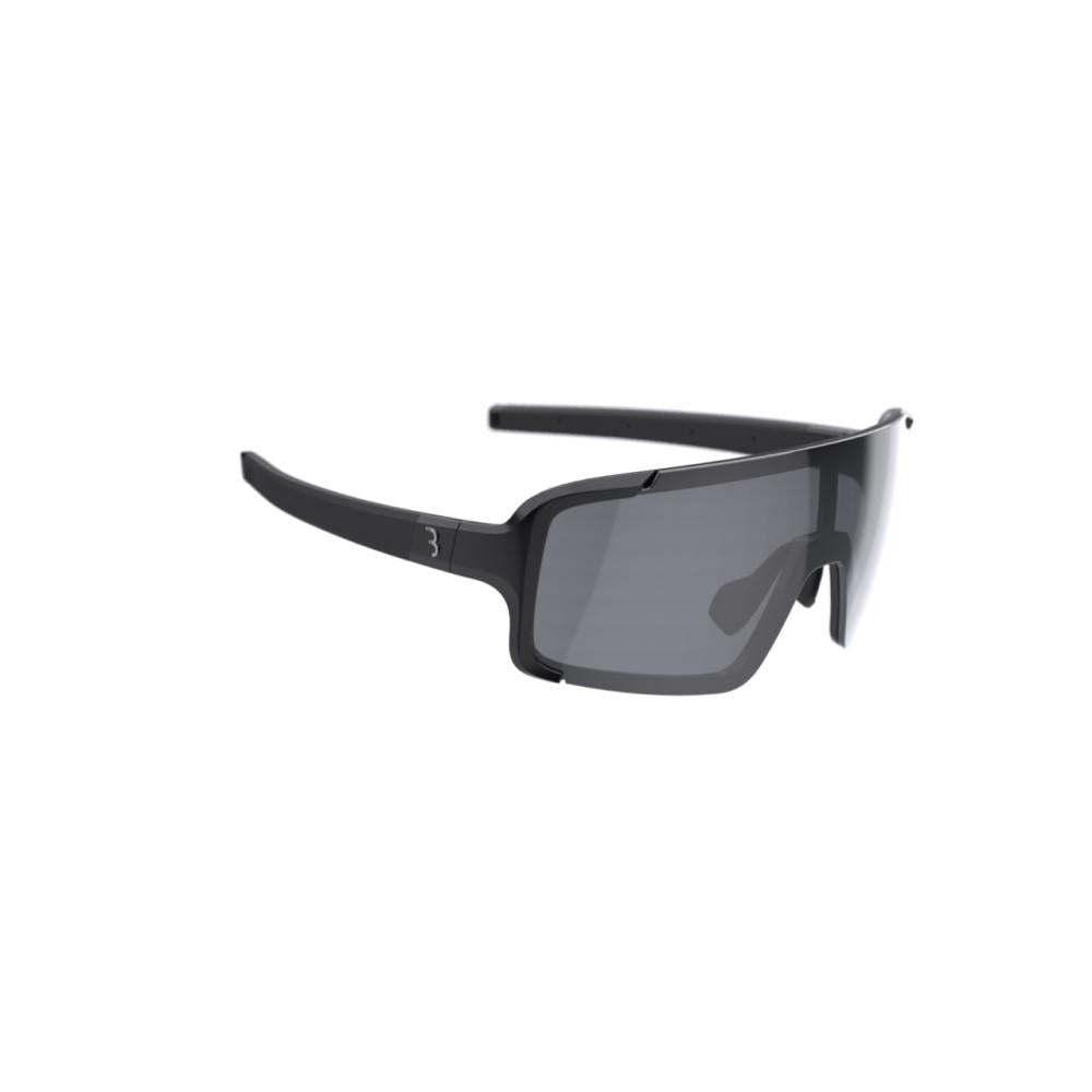 BBB Cycling BBB sportbril Chester Smoke flash Größe M schwarz - sportliche Vollrahmenbrille mit sicherem Sitz