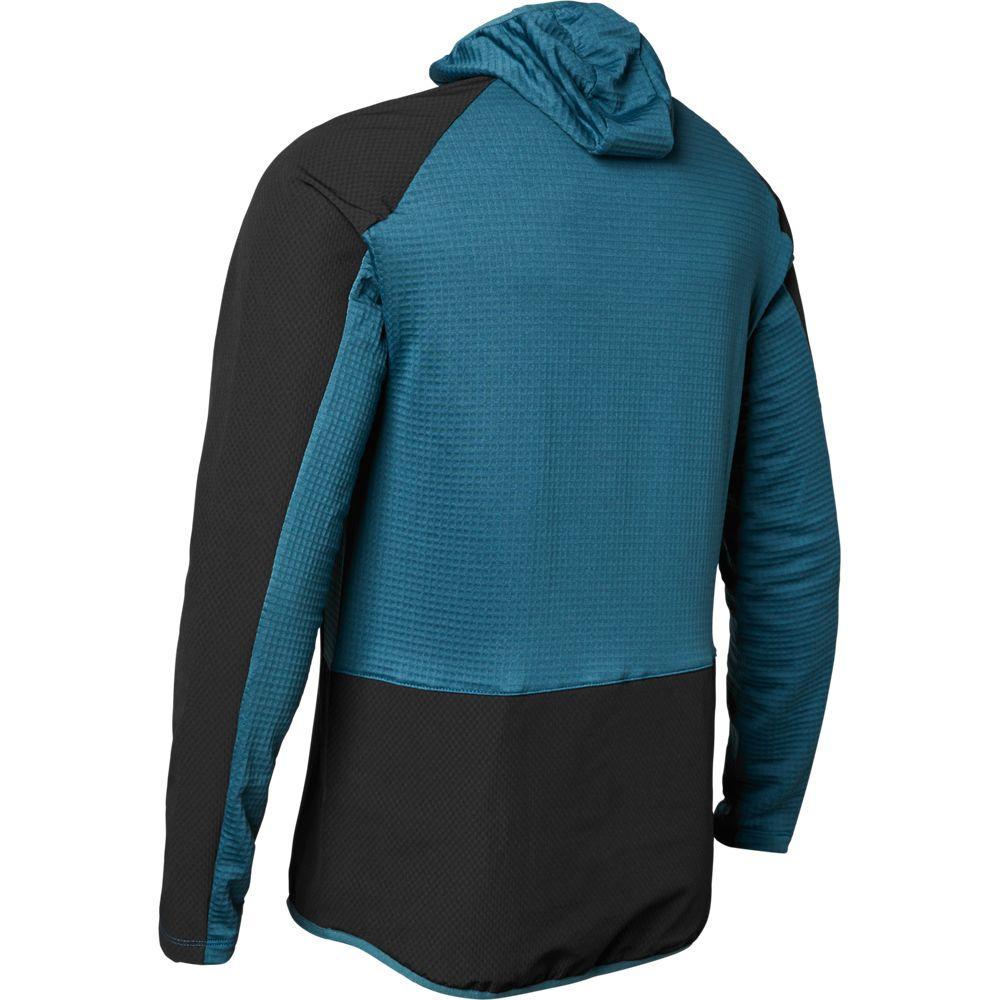 Fox Defend Thermo Hoodie Kapuzenpullover Slate Blue Größe S