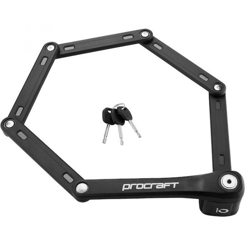 Procraft Faltschloss Urban Ultimate 990 mm Schwarz - maximale Sicherheit für dein Fahrrad