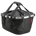 KLICKfix Fahrradkorb Bikebasket GT black 42x33x27 cm