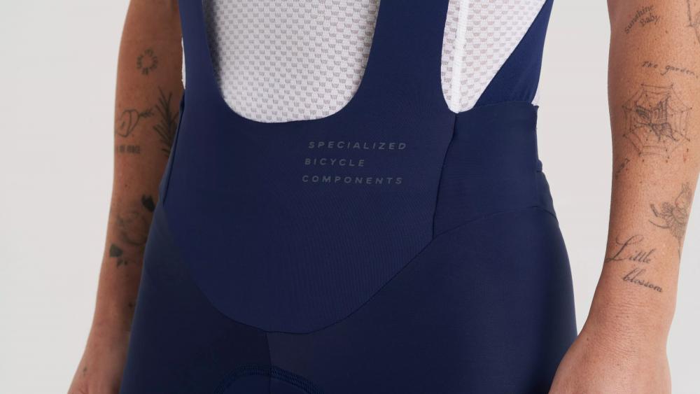 PRIME Bib Short Damen Deep Marine Blue Größe S - Trägerhose für Radsport - Bibshort