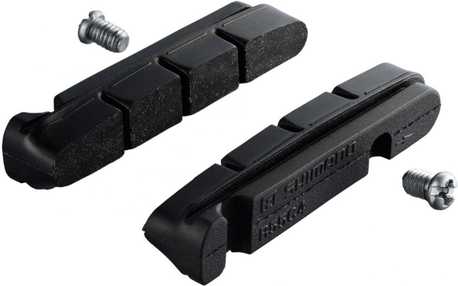 SHIMANO 50 Paar Werkstattpackung Bremsbelag R55C4 - langlebige Performance für Rennradbremsen