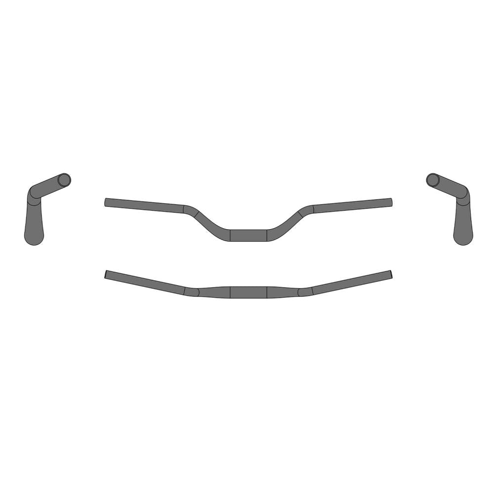 ergotec Riser Bar 70 Fahrradlenker - 780 mm, 31,8 mm