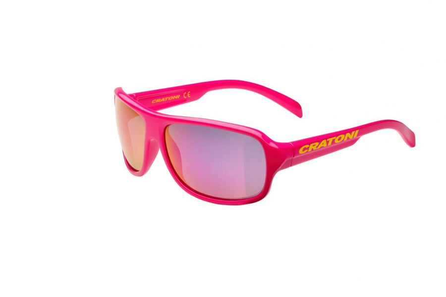 Cratoni Sportbrille C-Ice Jr. Junior pink glossy Größe UNI