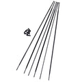 DT Swiss Speichenkit für HG 1800 SPLINE 27,5"/29" in Schwarz für zuverlässigen Fahrrad-Laufradservice.