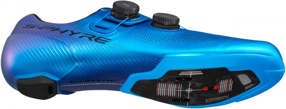 SHIMANO Fahrradschuhe RC903 Damen/Herren Road SPD-SL, Größe 47, Blau